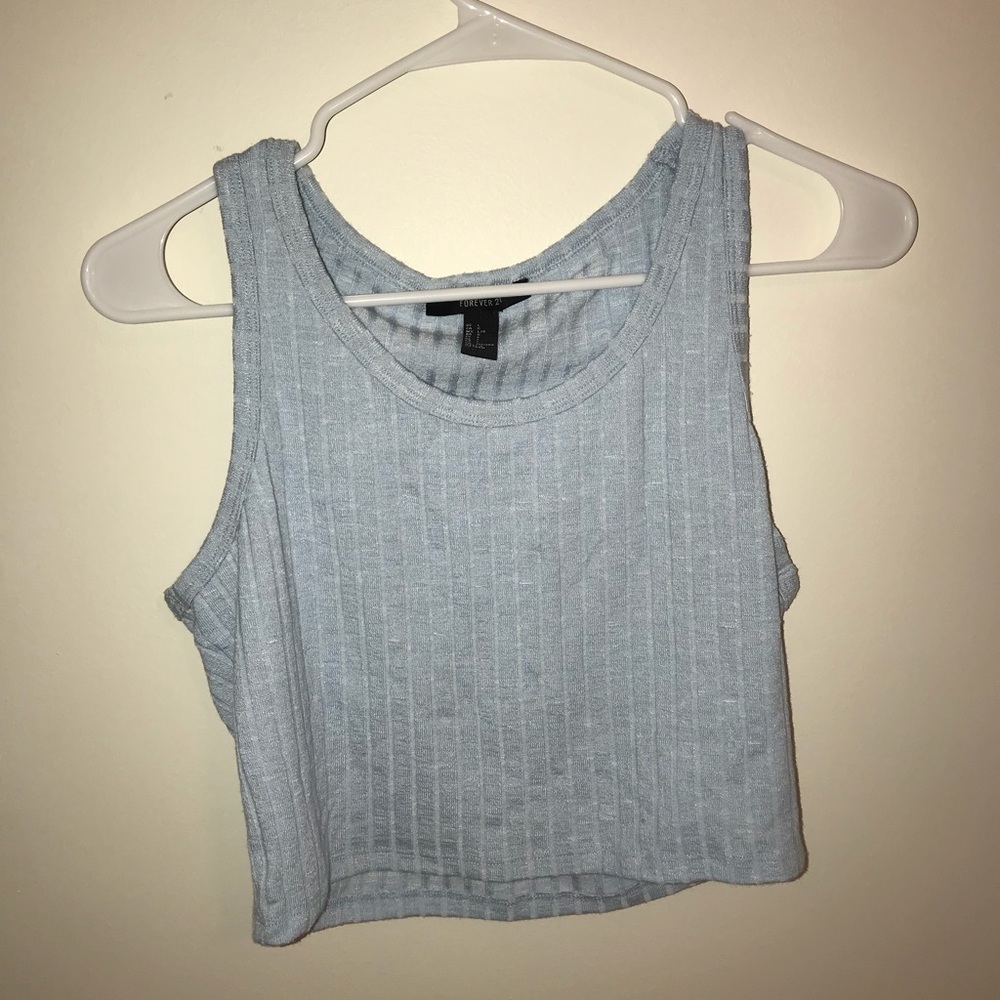 Forever 21 light blue tank